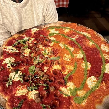 Rubirosa - large half rubirosa supreme half tie-dye - Italian Near Me - New York, New York
