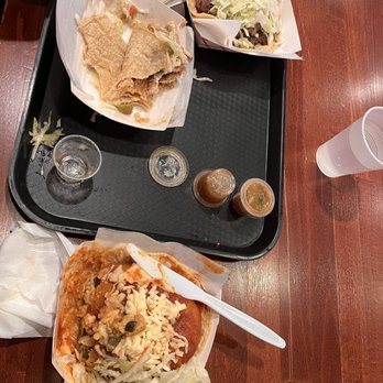 Taqueria El Milagro - The tacos: bistek asado, pollo asado, y chile relleno con salsa - Mexican Near Me - Chicago, Illinois Taqueria El Milagro - The tacos: bistek asado, pollo asado, y chile relleno con salsa - Mexican Near Me - Chicago, Illinois