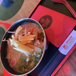 Tonkatsu ramen with pork belly