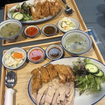 A Ma Chicken Rice - Combo Chicken Rice - Asian Fusion Near Me - Redmond, Washington