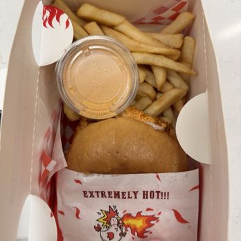 Burnin' Mouth - Combo #1 (coo coo sando) - Chicken Shop Near Me - Glendale, California