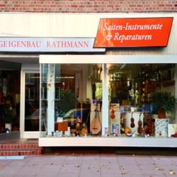 Geigenbau Rathmann - Geigen, Bratschen, Celli: Verkauf und Verleih im neuen Laden im Heussweg nach Umzug