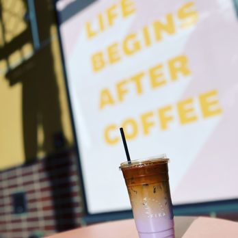 Fika Fika Coffee - Iced flavored latte (Iced only) Ube - Coffee & Tea Near Me - Pasadena, California