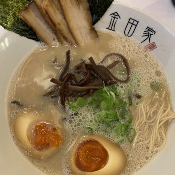 Kanada-Ya - Original Ramen with Hanjuku Egg - Ramen Near Me - London, XGL Kanada-Ya - Original Ramen with Hanjuku Egg - Ramen Near Me - London, XGL
