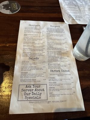 Menu photo 2 Bar 101 Eats & Drinks Roseville, CA