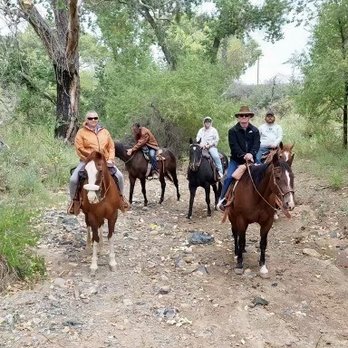 Foothills Ranch - Me and my husband - Horseback Riding Near Me - Mayer, Arizona