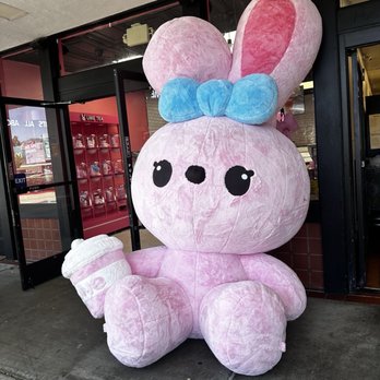 Ume Tea - Bunny front door - Bubble Tea Near Me - San Ramon, California