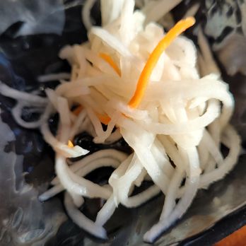 Bowl'd Korean Rice Bar - Marinated daikon - Korean Near Me - Albany, California