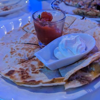 Blue Ribbon Bar & Grill - HH Kalua pork quesadilla - Karaoke Near Me - Honolulu, Hawaii
