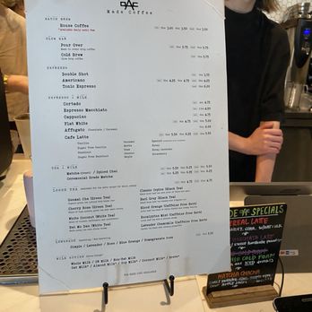 Made Coffee - MENU as of JUNE 2024 - Coffee & Tea Near Me - Fullerton, California