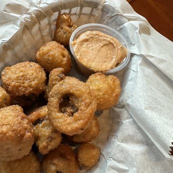 Chowder Ted's - Fried mushrooms, really good - Seafood Near Me - Jacksonville, Florida