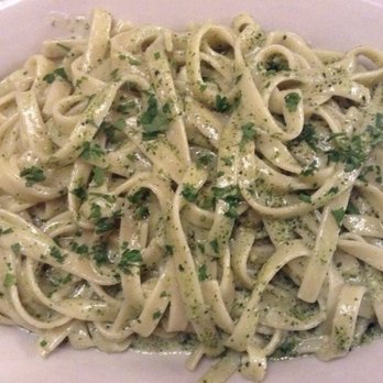 DeNicola's Restaurant - Fettuccine with Basil Pesto Alfredo Sauce. - Italian Near Me - Portland, Oregon DeNicola's Restaurant - Fettuccine with Basil Pesto Alfredo Sauce. - Italian Near Me - Portland, Oregon