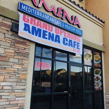 Amena Cafe - Located on Jones and Badura - Mediterranean Near Me - Las Vegas, Nevada