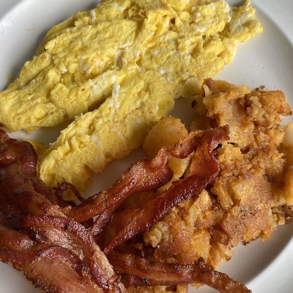 Sissy's At the Harbor - 2 eggs, bacon and potatoes - American Near Me - Atlantic Highlands, New Jersey Sissy's At the Harbor - 2 eggs, bacon and potatoes - American Near Me - Atlantic Highlands, New Jersey