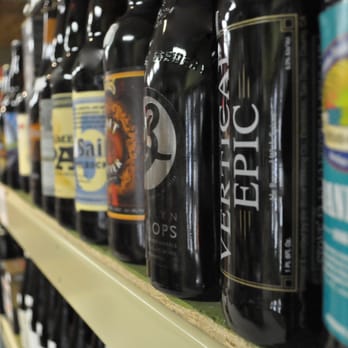 Campus Fine Wines - bottles of beer on a shelf - Beer, Wine & Spirits Near Me - Providence, Rhode Island