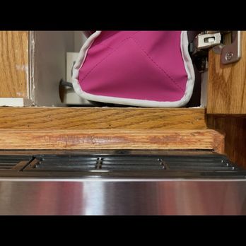 Homewise Appliance - Damaged result from their install. - Appliances Near Me - Dublin, California Homewise Appliance - Damaged result from their install. - Appliances Near Me - Dublin, California