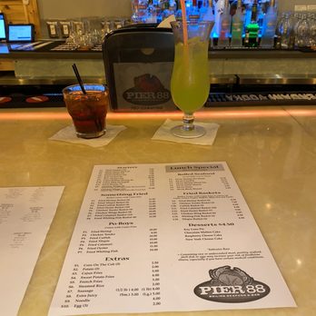 Pier 88 Boiling Seafood & Bar - Hennessy and Bartender special mix for me! - Seafood Near Me - Hampton, Virginia Pier 88 Boiling Seafood & Bar - Hennessy and Bartender special mix for me! - Seafood Near Me - Hampton, Virginia