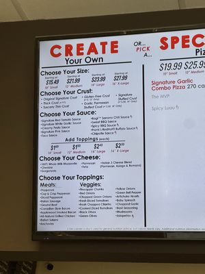 Menu photo 2 Pizza Guys Fremont, CA