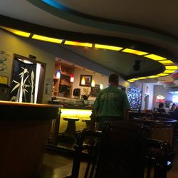 Kobe Hibachi & Sushi - Inside at Sushi bar.