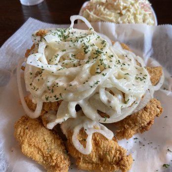 Chi Maek Chicken - Snow onion wings and coleslaw - Korean Near Me - Suwanee, Georgia Chi Maek Chicken - Snow onion wings and coleslaw - Korean Near Me - Suwanee, Georgia