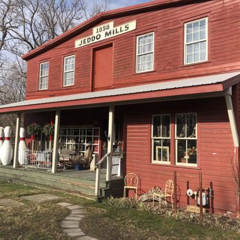 Jeddo Mill Antiques - Outdoor view - Antiques Near Me - Medina, New York