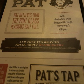 Pat's Tap - Menu - Pubs Near Me - Minneapolis, Minnesota