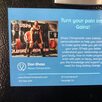 Ehasz Chiropractic - Refrigerator magnet - Chiropractors Near Me - Vacaville, California Ehasz Chiropractic - Refrigerator magnet - Chiropractors Near Me - Vacaville, California