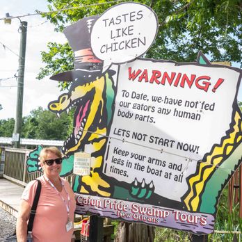 Cajun Pride Swamp Tours - Getting ready to go - Tours Near Me - La Place, Louisiana
