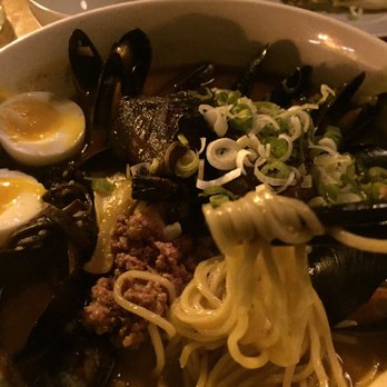 Oiistar - Umami ramen with mussels added - Asian Fusion Near Me - Chicago, Illinois Oiistar - Umami ramen with mussels added - Asian Fusion Near Me - Chicago, Illinois