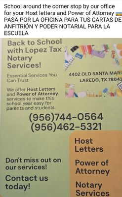 Lopez Tax & Notary Services