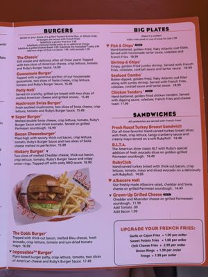 Menu photo 3 Ruby's Diner Laguna Beach, CA Menu photo 3 Ruby's Diner Laguna Beach, CA
