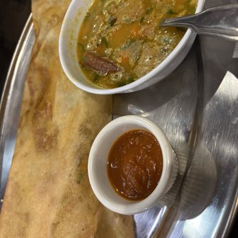Taj - Indian Cuisine - Masala Dosa with the amazing sambal - Indian Near Me - Melbourne, Florida Taj - Indian Cuisine - Masala Dosa with the amazing sambal - Indian Near Me - Melbourne, Florida
