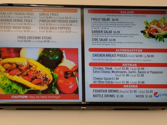 Menu photo 5 Cheese Steak Shop Suisun City, CA