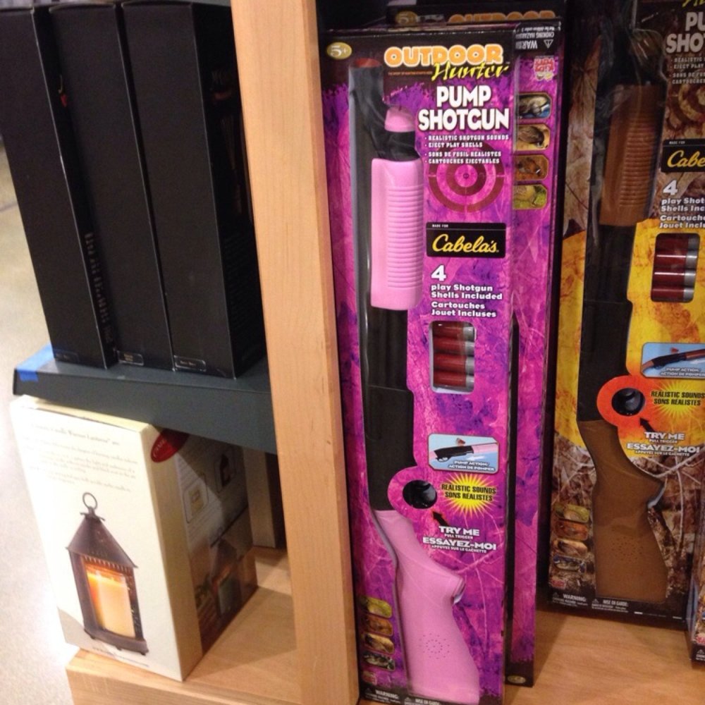 Cabela's - Pump action play shotgun. If i had a granddaughter shed have this!! - Outdoor Gear Near Me - Greenville, South Carolina