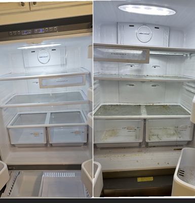 Fridge Cleaning Services - Feel free to review our before and afters! Fridge Cleaning Services - Feel free to review our before and afters!
