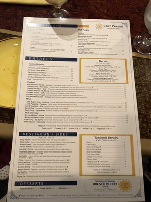 Menu photo 2 Chef Prasad New Canaan, CT