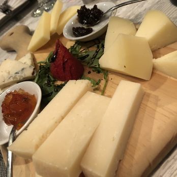 From Scratch - Cheese plate with spicy honey and fig w/ ginger - Mediterranean Near Me - Ridgewood, New Jersey
