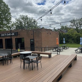 Doc's Ice Cream & Coffee - Beautiful new back patio - Ice Cream & Frozen Yogurt Near Me - New Boston, Michigan Doc's Ice Cream & Coffee - Beautiful new back patio - Ice Cream & Frozen Yogurt Near Me - New Boston, Michigan