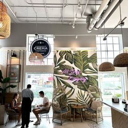 Crema Gourmet - Dining area