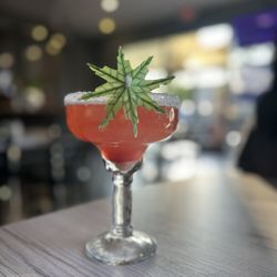 El Cuscatlan Restaurant - Strawberry margarita