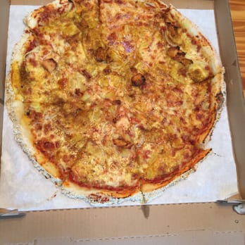 Lilguy - Pretty light on chicken but good (curry chicken pizza) - Pizza Near Me - Venice, California Lilguy - Pretty light on chicken but good (curry chicken pizza) - Pizza Near Me - Venice, California