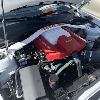 Finish Logic - White strut bar supercharger white on white nice work - Powder Coating Near Me - Concord, California Finish Logic - White strut bar supercharger white on white nice work - Powder Coating Near Me - Concord, California