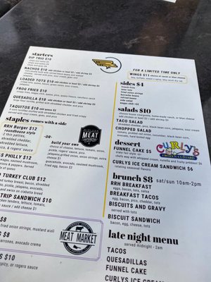 Menu photo 4 Rogers Roundhouse Fort Worth, TX