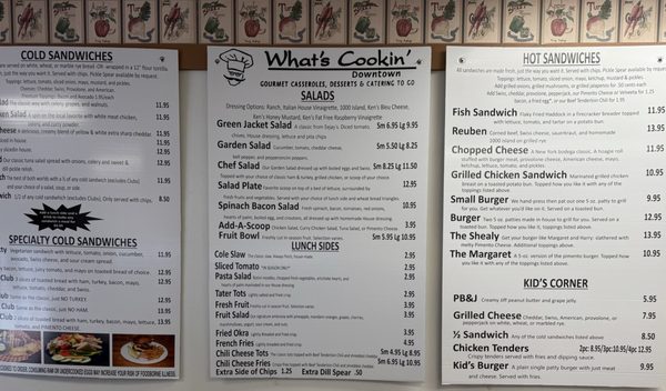 Menu photo 2 What's Cookin' Downtown Aiken, SC Menu photo 2 What's Cookin' Downtown Aiken, SC