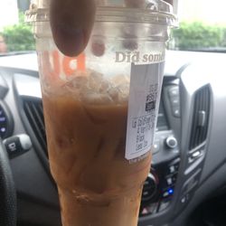 Dunkin' - No cold foam, I ordered less ice...?