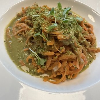 Solstice - Vegan carrot spaghetti - New American Near Me - Irvine, California