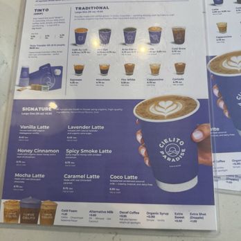 Cielito Paradise - Menu - Coffee & Tea Near Me - Chicago, Illinois Cielito Paradise - Menu - Coffee & Tea Near Me - Chicago, Illinois