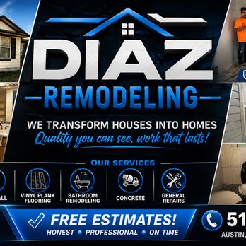 Diaz Remodeling - General Contractors Near Me Diaz Remodeling - General Contractors Near Me