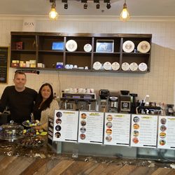 Leon's Cafe - This lovely couple are the owners of Leon's Cafe family run business.