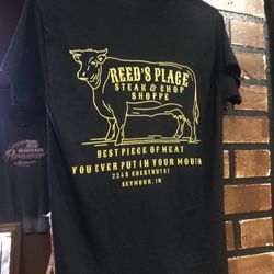 Reeds Place Steak & Chop-shop - Did love this shirt though.